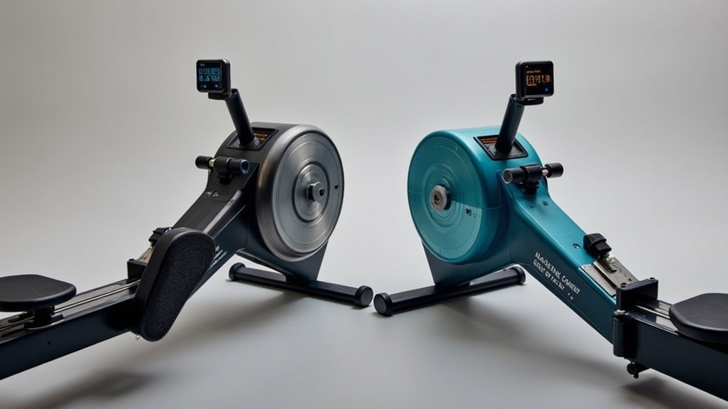 air vs magnetic rowers