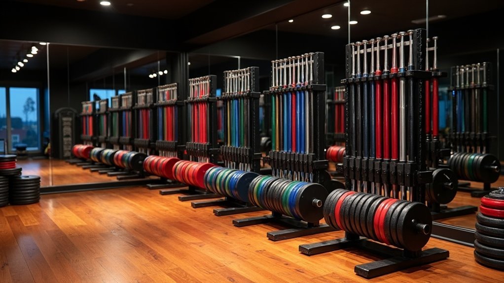 barbell rack organization tips