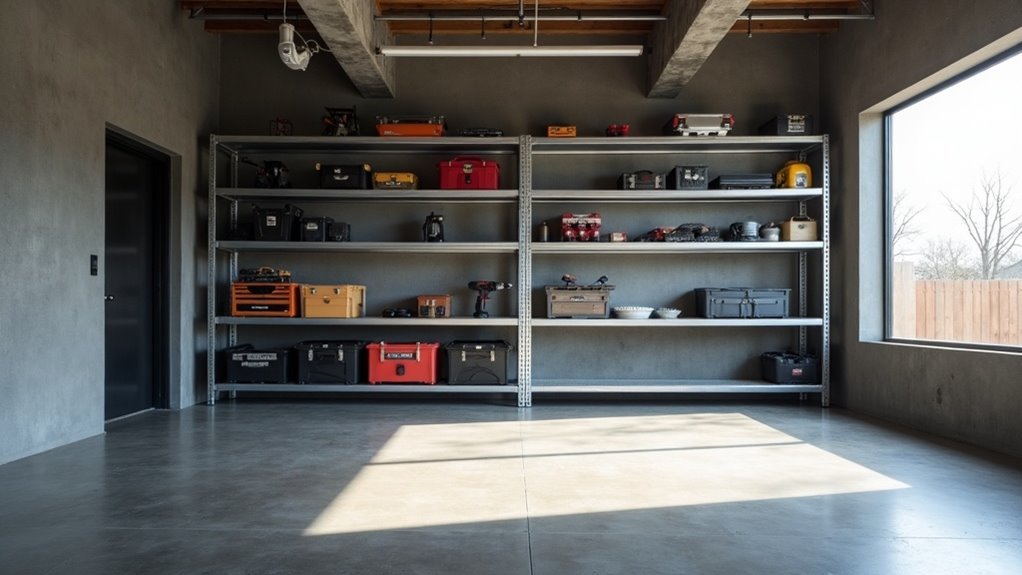 ceiling clearance rack positioning