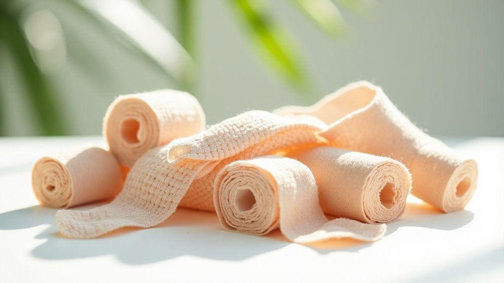 cohesive wrap bandages support