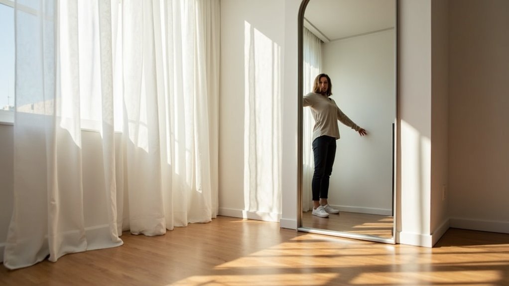 full body mirror sizes