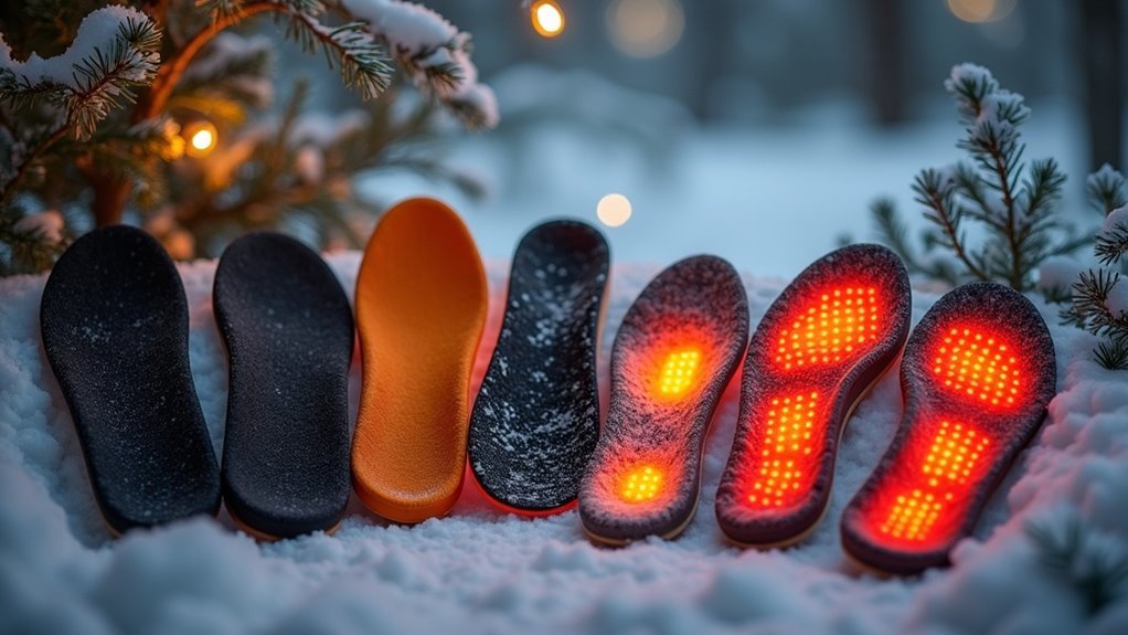 heated insoles for winter warmth