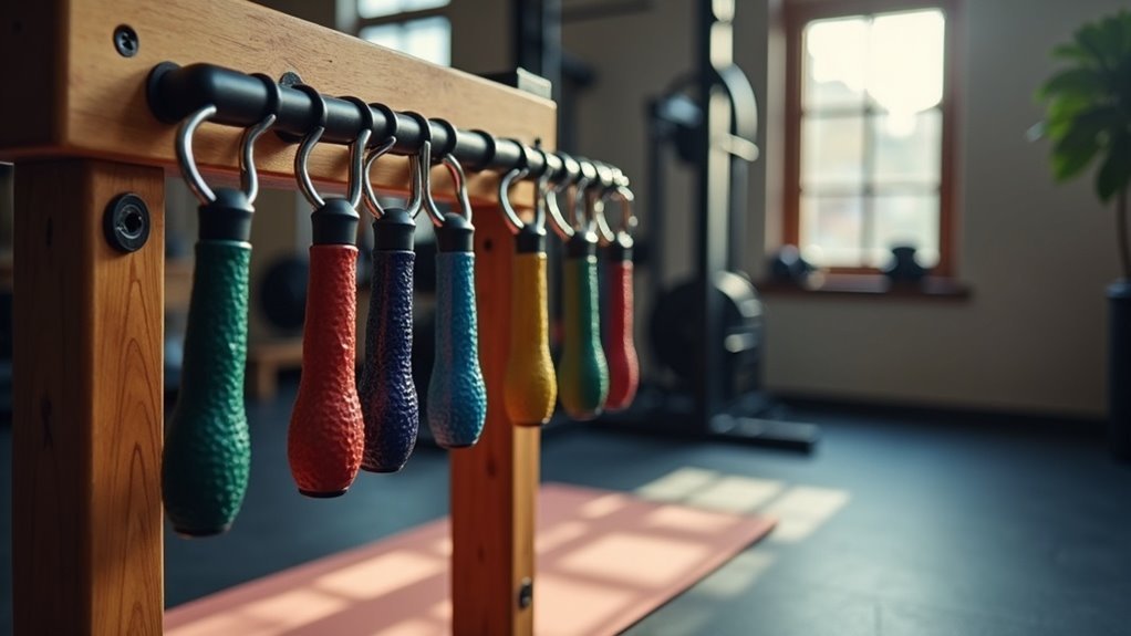 home gym single handle attachments