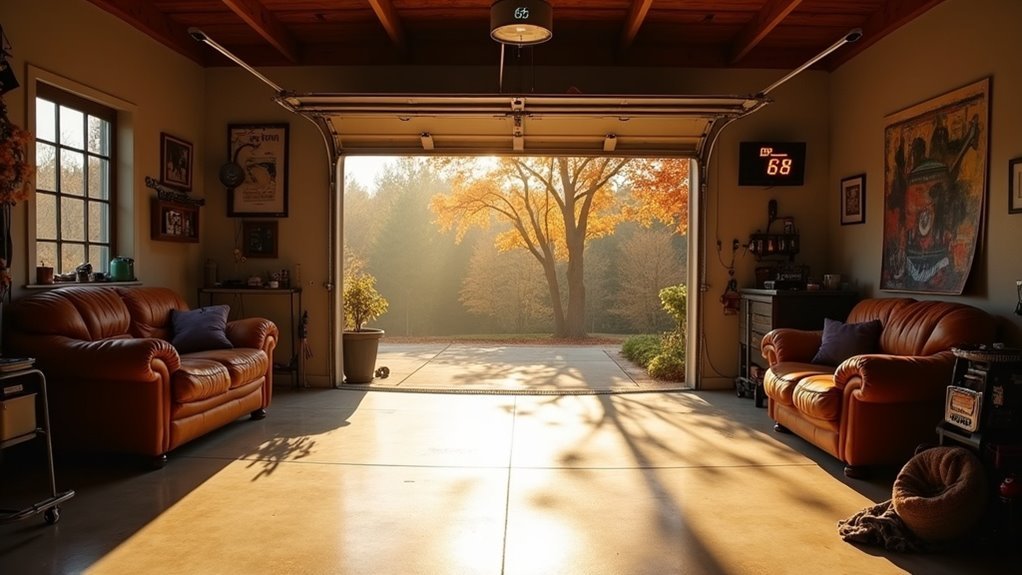 ideal garage session temperature