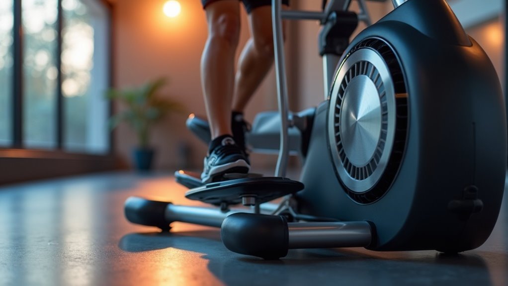 ideal stride length compact ellipticals