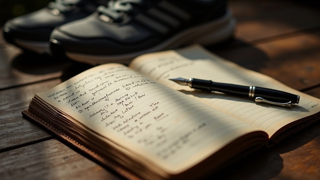 manual workout tracking method