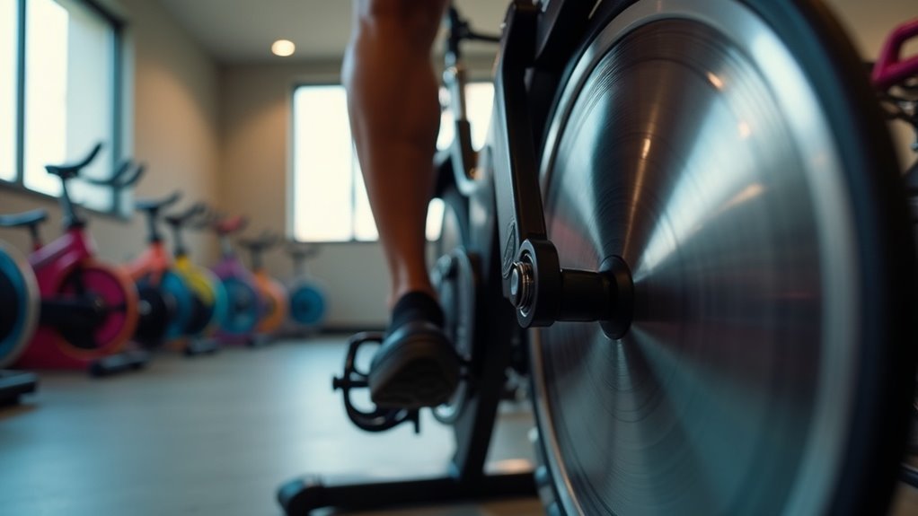 natural spin bike weights