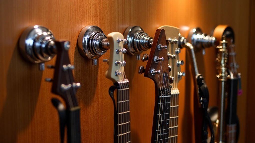 organize instruments with hooks