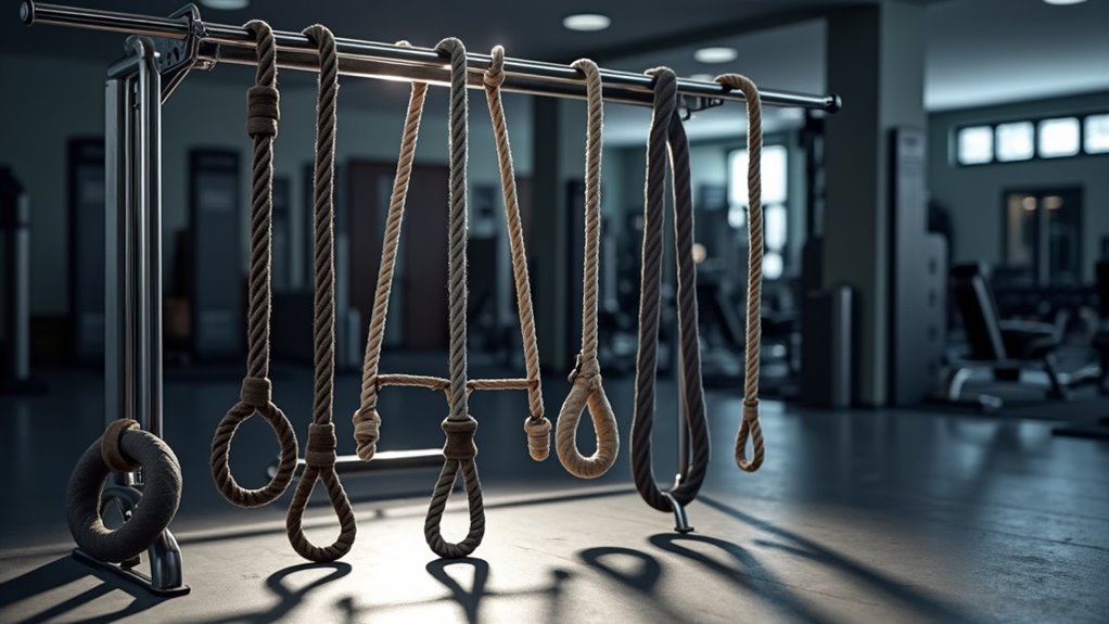 rope pulldown workout attachments