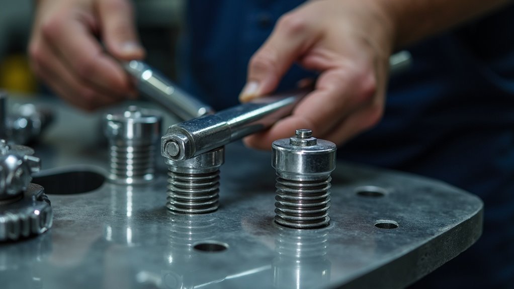 tighten rack bolts regularly