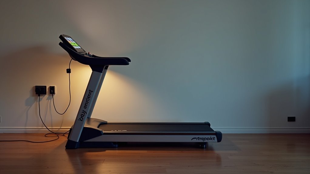 treadmill electrical power needs