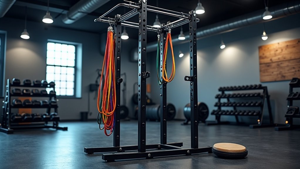 versatile half rack attachments