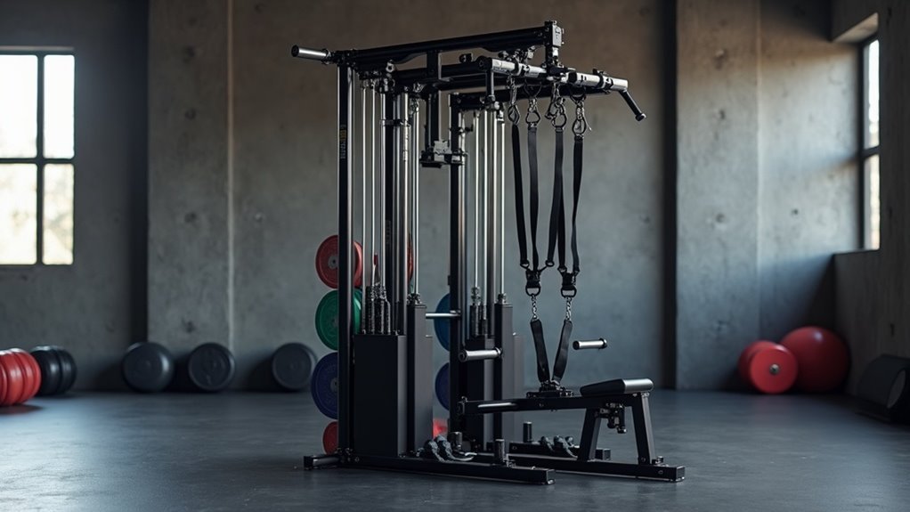 versatile space saving fitness equipment
